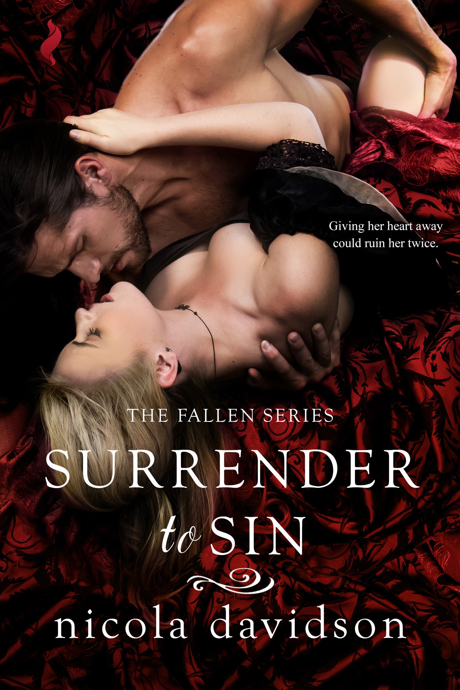 Book Cover Surrender to Sin (Fallen Book 1)