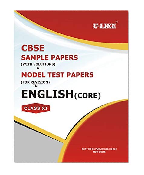 Book Cover U-Like English (Core) Class XI