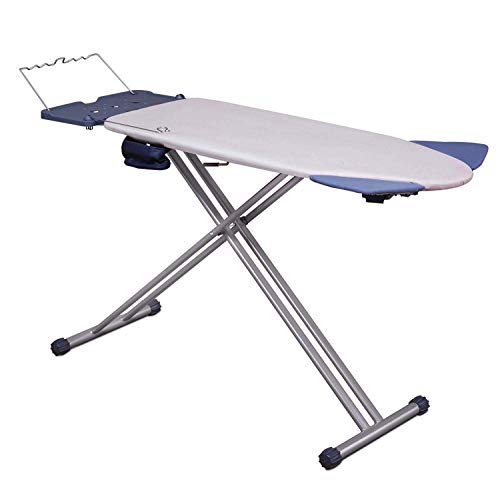 Book Cover Mabel Home Extra-Wide ironing Pro Board with Shoulder Wing Folding, 8 Feature, with + Extra Cover