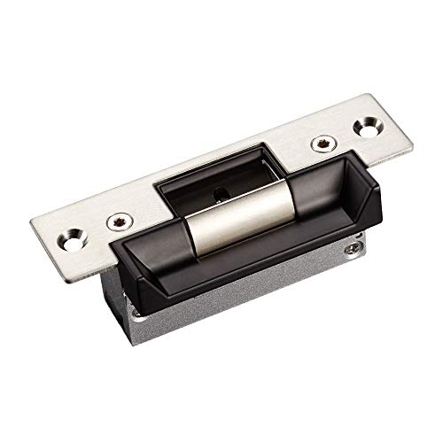 Book Cover Failure Secure ANSI Standard Heavy Duty Electric Strike Lock for North American Door 1000kg Holding Force for Wooden Metal PVC Door