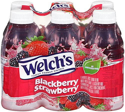 Book Cover Welch's Blackberry/Strawberry, 10 oz - PK of 24