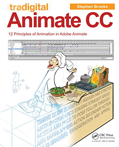 Book Cover Tradigital Animate CC: 12 Principles of Animation in Adobe Animate