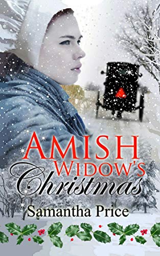 Book Cover Amish Widow's Christmas: Inspirational Amish Romance (Expectant Amish Widows Book 12)