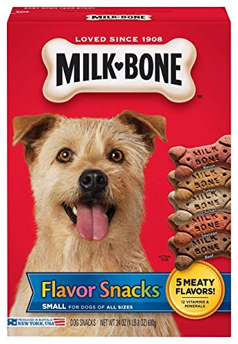 Book Cover Milk-Bone 79100-90237 24 Oz Small & Medium Dog Size Dog Biscuits