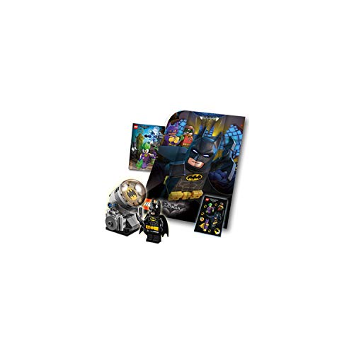 Book Cover LEGO - The LEGO Batman Movie - Bat Signal Accessory Pack with Minifigure, Sticker Sheet, and Movie Poster 5004930 (2017) 41 pcs.