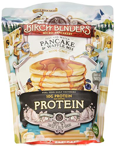 Book Cover Birch Benders Pancake Waffle Mix Protein, 24 Oz