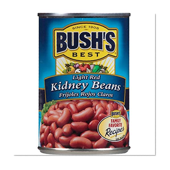 Book Cover Bush's Best Light Red Kidney Beans, 16 oz (12 cans)