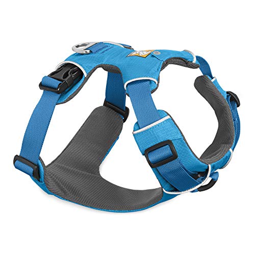Book Cover Ruffwear All-Day Dog Front Range Harness, Blue (Dusk), S
