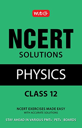 Book Cover NCERT Solutions Physics Class 12