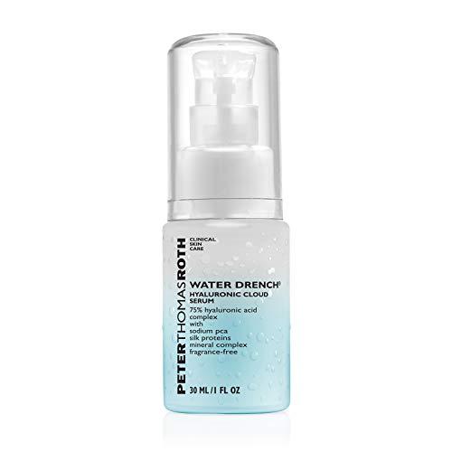 Book Cover Peter Thomas Roth Water Drench Hyaluronic Liquid Gel Cloud Serum, Hyaluronic Acid Serum for Fine Lines and Uneven Texture