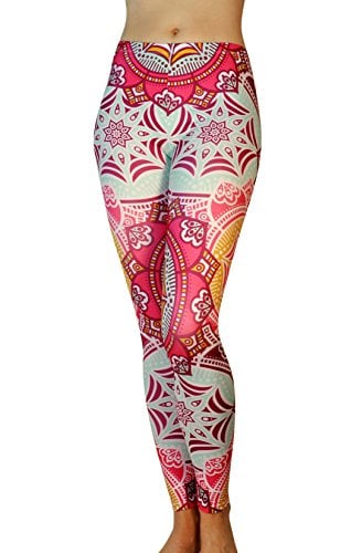 Book Cover Comfy Yoga Pants - Soft Milk Silk Workout Leggings for Women - Fun Lightweight Printed Yoga Leggings