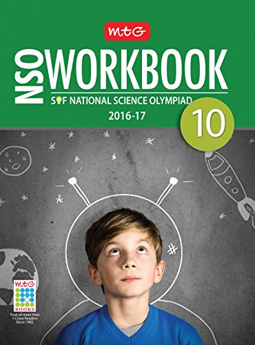 Book Cover MTG National Science Olympiad (NSO) Work Book Class 10
