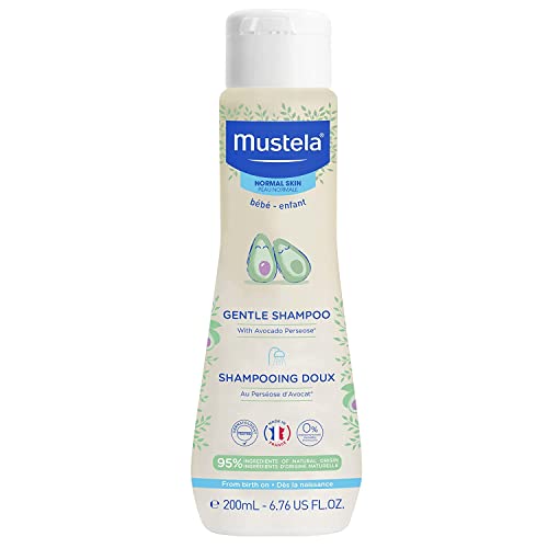 Book Cover Mustela Baby Gentle Shampoo with Natural Avocado - Hair Care for Kids of all Ages & Hair Types - Tear-Free & Biodegradable Formula - 6.76 fl. oz.