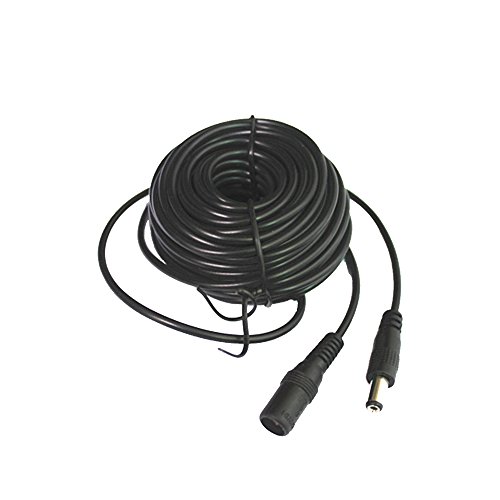 Book Cover SMONET 2.1mm DC Power Male to Female Plug 30FT(10 Meters) Extension Cable Adapter for Home Security Camera Surveillance System