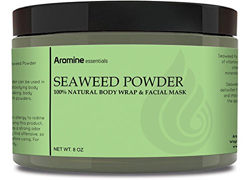 Book Cover Seaweed Powder - 100% Natural Face Mask and Cellulite Body Wrap