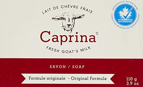 Book Cover 6 x Caprina Fresh Goat's Milk Soap, Original Formula, 110g (3.9oz) (6) by CANUS