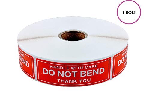 Book Cover EPS Handle With Care - Do Not Bend - Thank You Shipping Stickers, 1