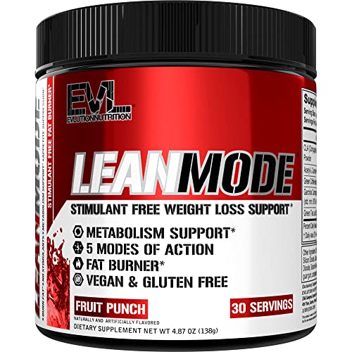 Book Cover LeanMode Weight Loss Support Powder - Premium Non-Stimulant Thermogenic Fat Burner and Metabolism Support Powder with CLA Acetyl L-Carnitine Green Tea Extract and Garcinia Cambogia - Fruit Punch