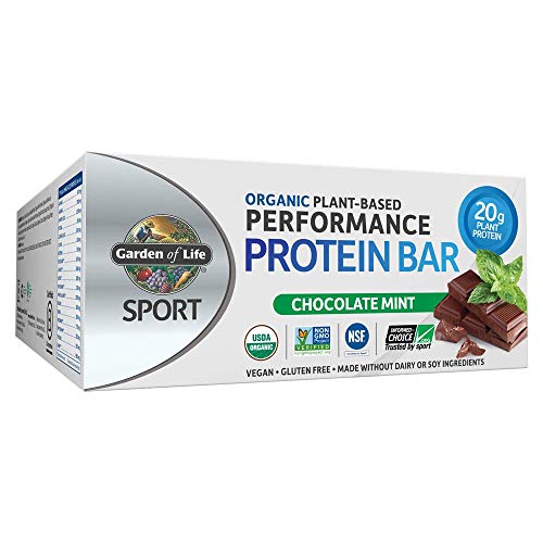 Book Cover Organic Performance Protein Bar, Chocolate Mint
