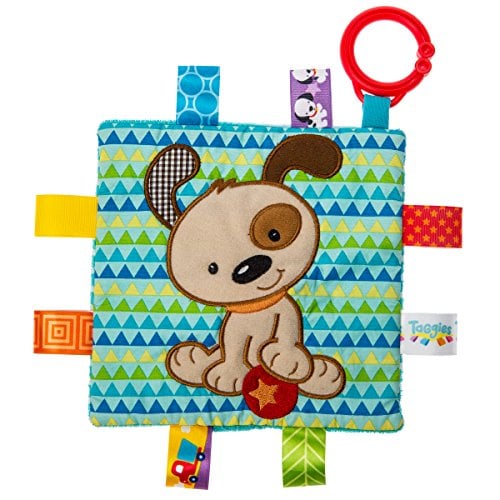 Book Cover Mary Meyer 40173 Taggies Crinkle Me Baby Toy, Brother Puppy