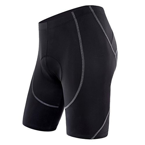 Book Cover Sportneer Men's Padded Cycling and Biking Shorts Large