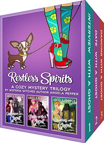Book Cover Restless Spirits - Complete Trilogy: Cozy Ghost Mysteries