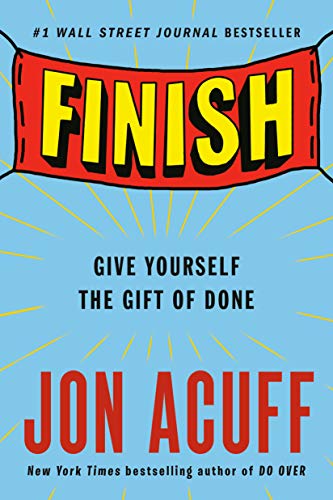 Book Cover Finish: Give Yourself the Gift of Done