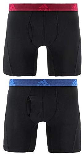 Book Cover adidas Men's Relaxed Performance Climalite Boxer Brief Underwear (2 Pack)
