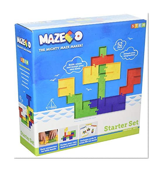 Book Cover Maze O 52 Piece STEM Starter Set - The Mighty Maze Maker!