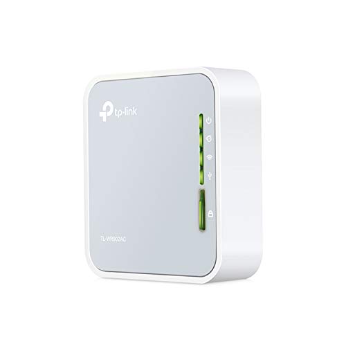 Book Cover TP-Link AC750 Wireless Portable Nano Travel Router(TL-WR902AC) - Support Multiple Modes, WiFi Router/Hotspot/Bridge/Range Extender/Access Point/Client Modes, Dual Band WiFi, 1 USB 2.0 Port