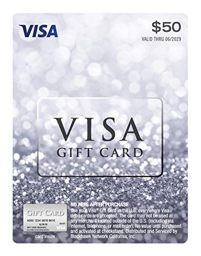 Book Cover $50 Visa Gift Card (plus $4.95 Purchase Fee)