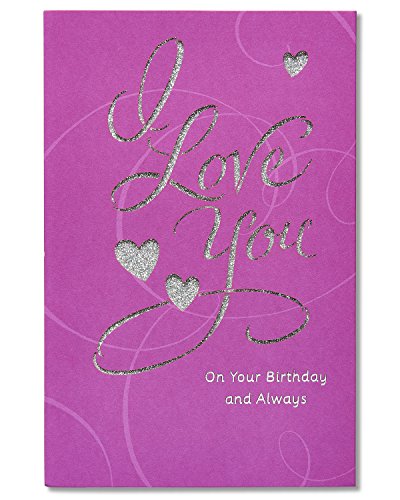 Book Cover American Greetings Romantic Birthday Card (I Love You)