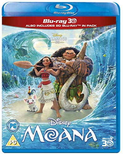 Book Cover Moana [Blu-ray 3D] [2016] [Region Free]