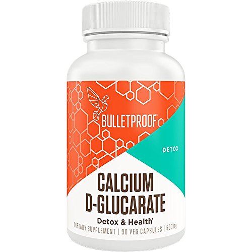 Book Cover Bulletproof Calcium D-Glucarate, Supports Liver Detox, Aids Healthy Hormone Metabolism (90 Vegetable Capsules)
