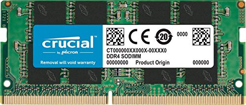 Book Cover Crucial 4GB Single DDR4 2400 MT/s (PC4-19200) SR X16 SODIMM 260-Pin Memory - CT4G4SFS624A