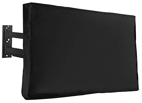 Book Cover VIVO Flat Screen TV Cover Protector for 50 to 52 inch Screens, Universal, Outdoor, Weatherproof, Water Resistant, COVER-TV050B
