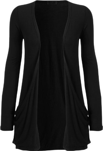 Book Cover WearAll Women's Long Sleeve Pocket Cardigan