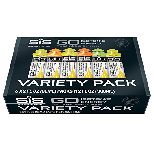 Book Cover Science in Sport Energy Gel Variety Pack, SIS Isotonic Energy Gel Pack, 22g Fast Acting Carbs, Performance & Endurance Sports Gels, Running & Cycling Gel - 2 oz (6 Pack)