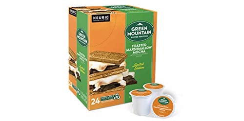 Book Cover Green Mountain Toasted Marshmallow Mocha Seasonal Selections K-Cups For Keurig Brewers 24 Count
