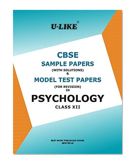 Book Cover U-Like Psychology Class XII