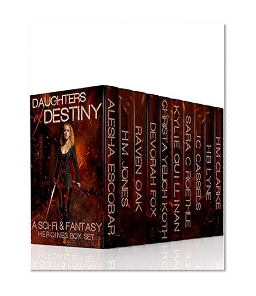 Book Cover Daughters of Destiny Boxed Set: 10 Science Fiction and Fantasy Heroines Novels