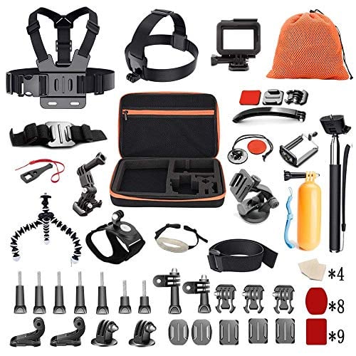 Book Cover Pieviev Accessories Action Camera Accessories Kit (58-IN-1)