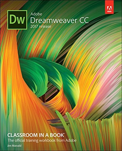 Book Cover Adobe Dreamweaver CC Classroom in a Book (2017 release)