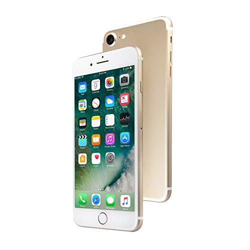 Book Cover Apple iPhone 7, GSM Unlocked, 32GB - Gold (Renewed)
