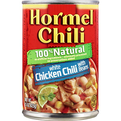 Book Cover Hormel Natural White Chicken Chili with Beans, 15 Ounce (Pack of 8)