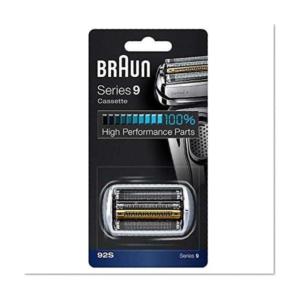 Book Cover Braun 92S Series 9 Electric Shaver Replacement Foil and Cassette Cartridge - Silver OPEN BOX