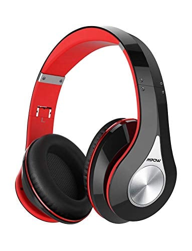 Book Cover Mpow 059 Bluetooth Headphones Over Ear, Hi-Fi Stereo Wireless Headset, Foldable, Soft Memory-Protein Earmuffs, w/Built-in Mic Wired Mode PC/Cell Phones/TV