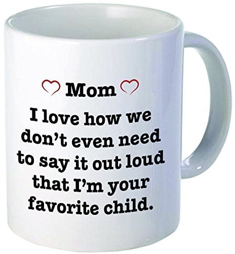 Book Cover Mom Heart I Love How We Dont Have To Say It Out Lod That I Am Your Favorite Child