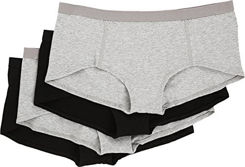 Book Cover Pact Women's Everyday Organic Cotton Boyshorts 4-Pack