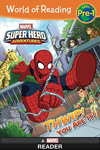 Book Cover World of Reading: Super Hero Adventures: Thwip! You Are It!: Level Pre-1 (World of Reading (eBook))
